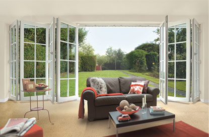 A.D.GLASS - Double Glazed MultiFolding Doors Kingham, Oxfordshire