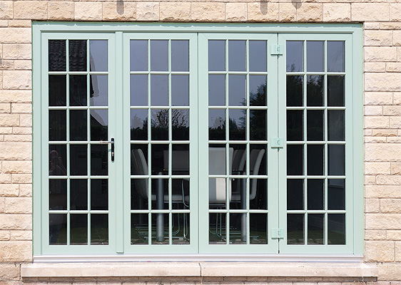 Authentic woodgrain effect