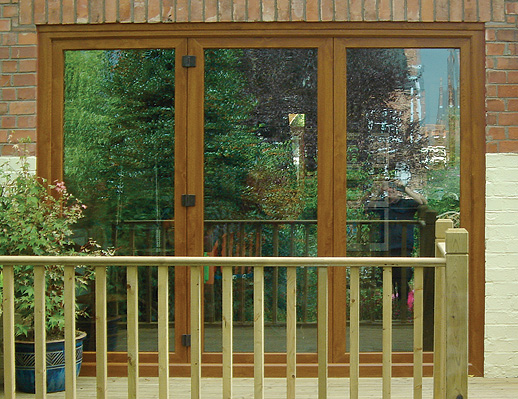 Irish Oak Effect Panelled Door